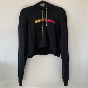 Cropped OFFLINE Hoodie